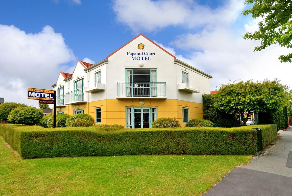Papanui Court Motel Christchurch Esterno foto