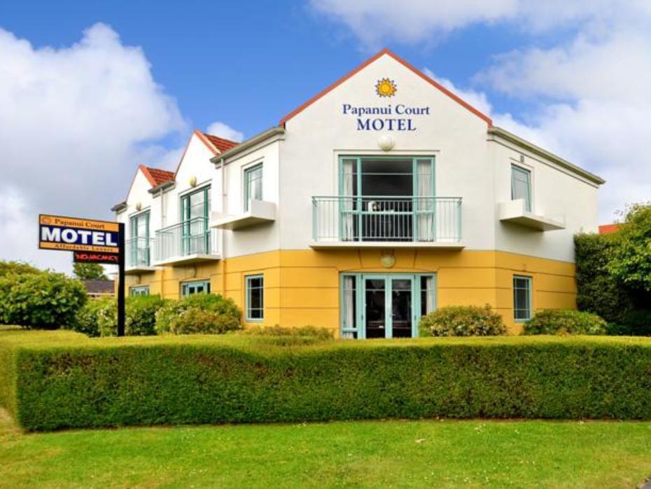 Papanui Court Motel Christchurch Esterno foto