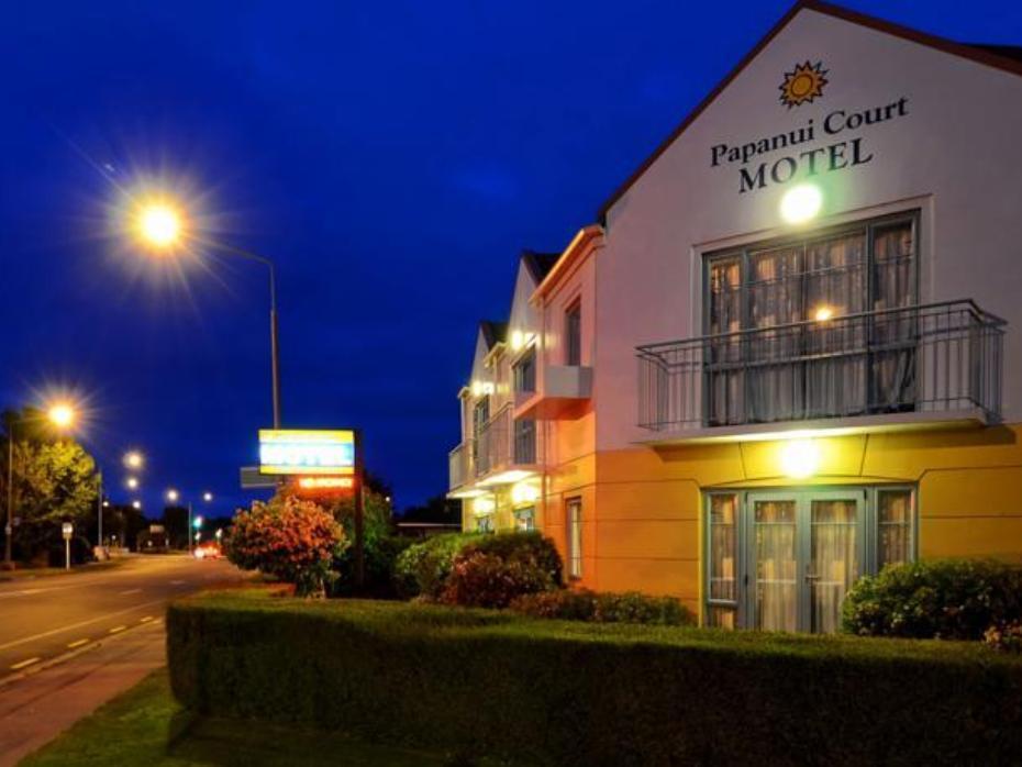Papanui Court Motel Christchurch Esterno foto